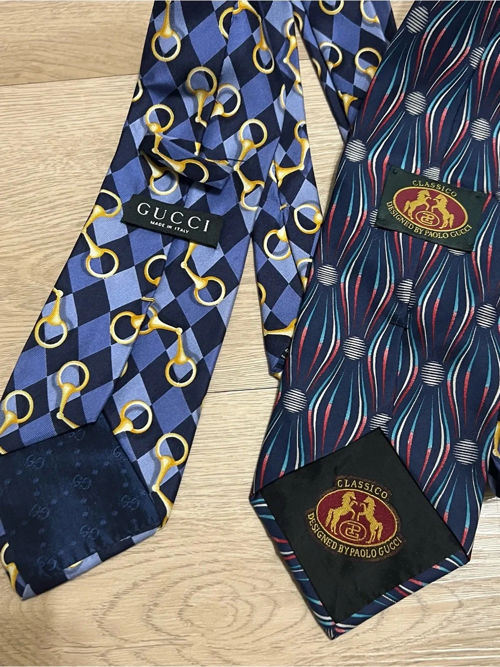 Vintage Gucci Silk Ties